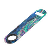 Green Marble Flasche Opener Speed Flaschenöffner (Rückseite Schrägansicht)