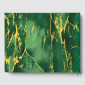 Green Marble Gästebuch (Rückseite)