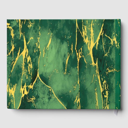 Green Marble Gästebuch (Rückseite)