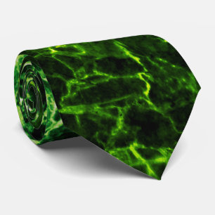 GREEN MARBLE KRAWATTE