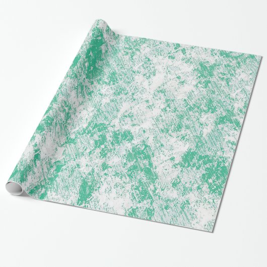 Green Marble Mesh Gift Wrap Geschenkpapier (Ungerollt)