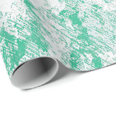 Green Marble Mesh Gift Wrap Geschenkpapier (Rolleneckpunkt)