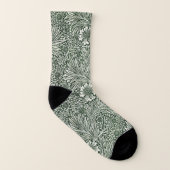 Green Marigold Garden Walk Socks Socken (Links - Innen)
