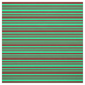 Green & Maroon Lines Stoff (Muster)