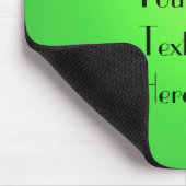 Green Martini Cocktail Mousepad (Ecke)
