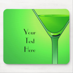 Green Martini-Cocktail Mousepad