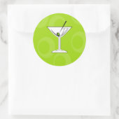 Green Martini Stickers (Tasche)
