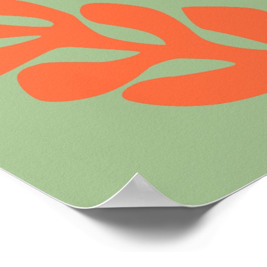 Green Matisse Poster (Ecke)