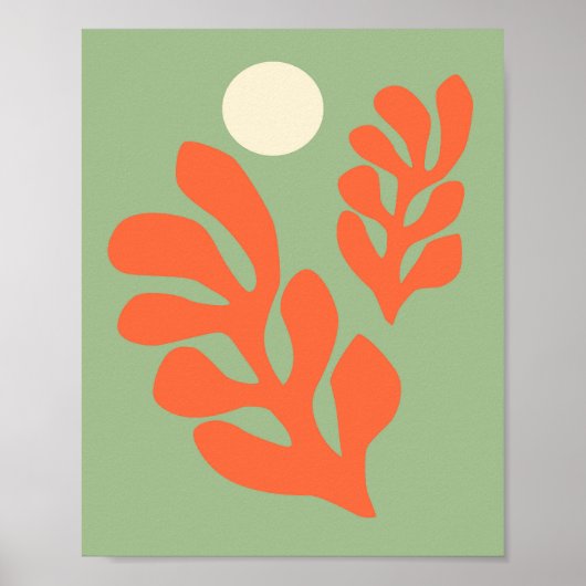 Green Matisse Poster (Vorne)
