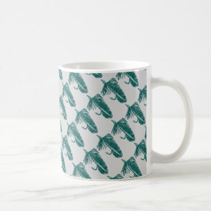 "Green Matuka on Gray" Tasse