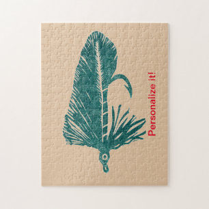 Green Matuka Streamer fliegen heulen, fliegen ange Puzzle