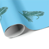 Green Matuka Streamer, Fliegenfischen, Fliegenbind Geschenkpapier (Rolleneckpunkt)