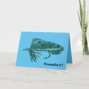 Green Matuka Streamer, Fliegenfischen, Fliegenbind Karte