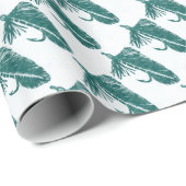 "Green Matuka Streamer" Geschenkpapier (Rolleneckpunkt)