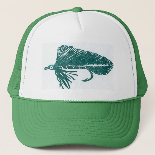 Green Matuka Streamer Hat Truckerkappe (Vorderseite)