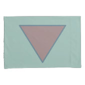 Green Mauve Pastel Pillowcase Set Kissenbezug (Vorderseite-Rechts)