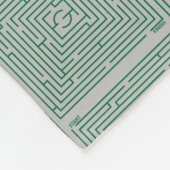 Green Maze Fleecedecke (Ecke)