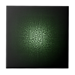 Green Maze Fliese