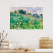 Green Meadow von Renoir Impressionist Painting Poster (Küche)