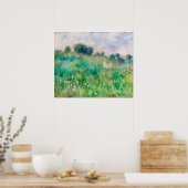 Green Meadow von Renoir Impressionist Painting Poster (Küche)