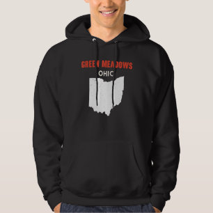 Green Meadows Ohio USA Staat America Travel Ohioan Hoodie