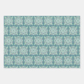 Green Medallion Geschenkgutschrift Wrap Flachblatt Geschenkpapier Set (Vorderseite 3)