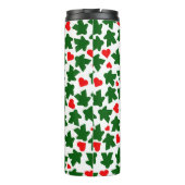 Green Meeple with Red Heart Thermosbecher (Rückseite)