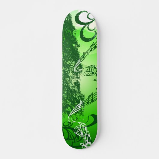 Green Melody Skateboard (Vorne)