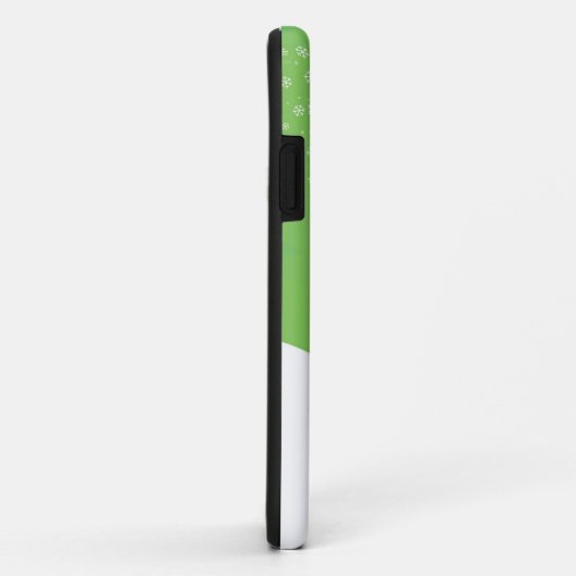 Green Merry Christmas Tree Case-Mate iPhone Hülle (Hinten/Rechts)