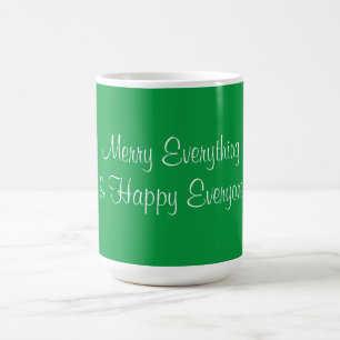 Green Merry Everything Tasse