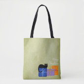 Green Merry Niedliche Weihnachtsgeschenke für Cat Tasche (Vorderseite)