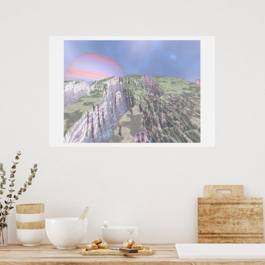 Green Mesa Poster (Küche)