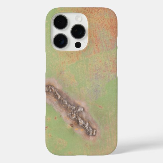 Green Metal Weld Grunge Foto Case-Mate iPhone Hülle (Rückseite)