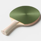 Green Metallic Tischtennis Schläger (Vorderseite)