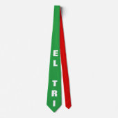 GREEN Mexico "El Tri" Krawatte (Vorderseite)