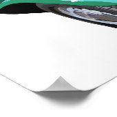 Green MG-TD Poster (Ecke)