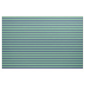 Green & Midnight Blue Pattern Stoff (Yard (91,4 cm))