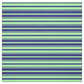 Green & Midnight Blue Pattern Stoff (Muster)