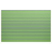 Green, Midnight Blue und Bisque Lines Muster Stoff (Yard (91,4 cm))
