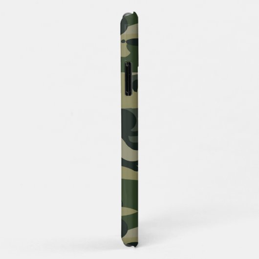 Green Military Camouflage Pattern Case-Mate iPhone Hülle (Hinten/Rechts)