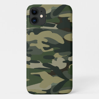 Green Military Camouflage Pattern Case-Mate iPhone Hülle