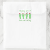Green Milkshake Happy St. Patrick's Day Stickers (Tasche)
