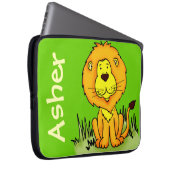 Green Mini Notebook-Gehäuse mit Vorname für Lion-G Laptopschutzhülle (Vorne Rechts)