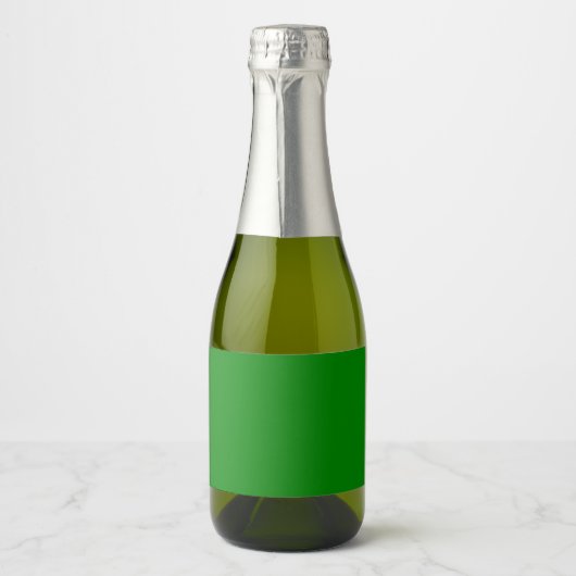 Green Mini Schaumweinetikett (Vorderseite)