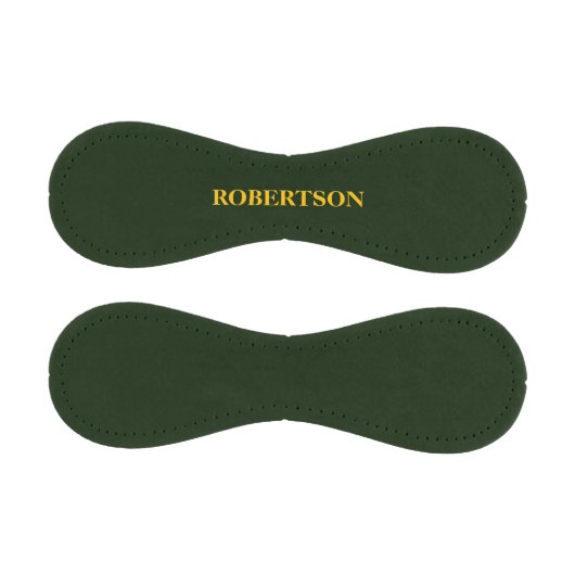 Green minimalist custom name baseball (Paneele)