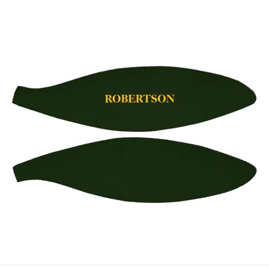 Green minimalist custom name mini basketball (Panele)