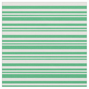 Green & Minze Cream Muster Stoff