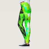 Green Mirroc Disco Ball Leggings (Links)