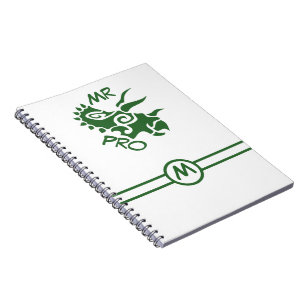 Green Mister Pro Triceratops Geschickte Antike Notizblock