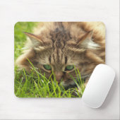 Green Mit Augen Hunter Mousepad (Mit Mouse)